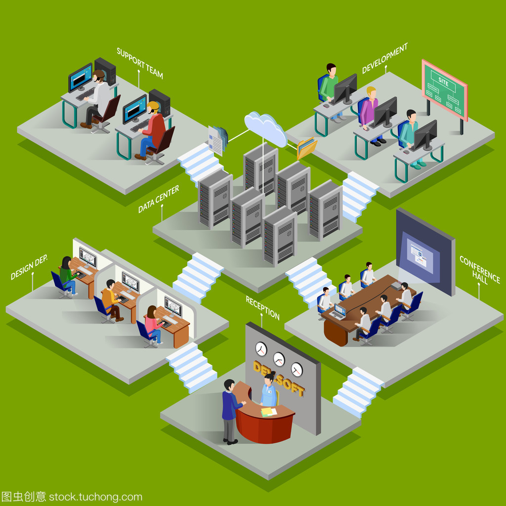 发展等距设计概念 重塑现代设计服务的视觉表达与用户体验